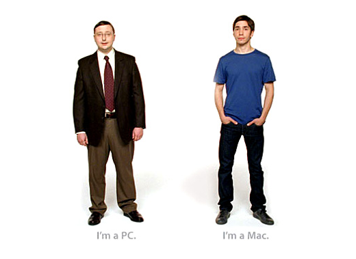 Mac vs. PC advertisement from the 'Get a Mac' campaign