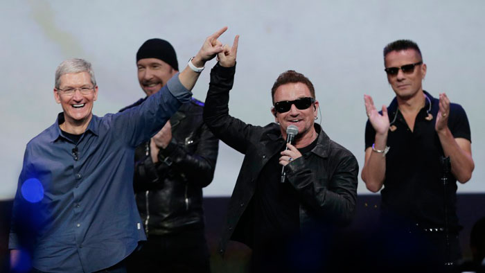 Apple and U2 iTunes campaign