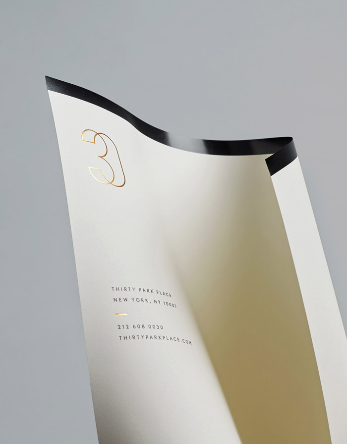 30 Park Place letterhead by Mother Design