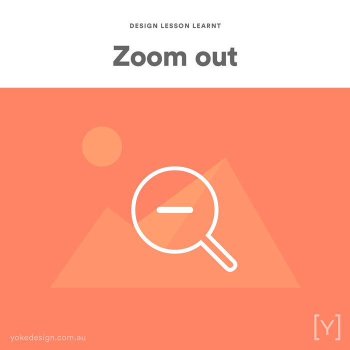 3. Lesson Learnt - Zoom Out